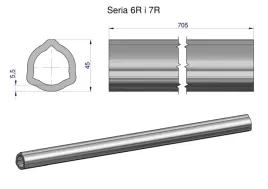 rura-wewnetrzna-seria-6r-i-7r-do-walu-860-przegubowo-teleskopowego-45x5-5mm