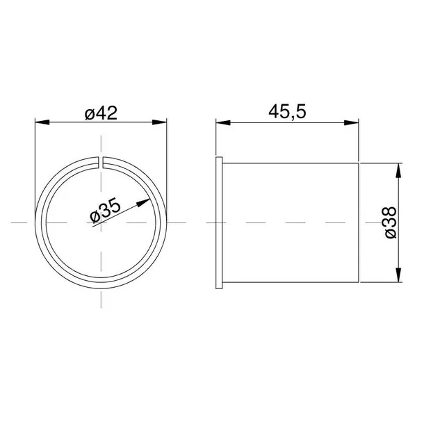 tuleja-teflon-008564-0-claas-numer-katalogowy-czesci-rm-008564