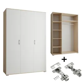 szafa-promocja-3-d-120-x-192-x-51-cm-sonoma-biala-cichy-domyk