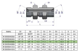 zlaczka-hydrauliczna-calowa-grodziowa-bb-3-8-bsp-z-przeciwnakretka-xsv-w