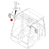 jcb-lusterko-334-e0829-lewe-zewnetrzne-3cx-4cx-oryginal
