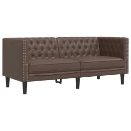sofa-chesterfield-2-os-brazowa-tapicerowana-sztuczna-skora