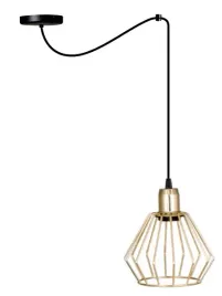 lampa-sufitowazyrandol-diament-zloty-pajak-markos