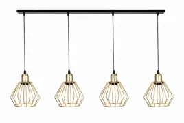 lampa-sufitowazyrandol-diament-zloty-markos-111lz