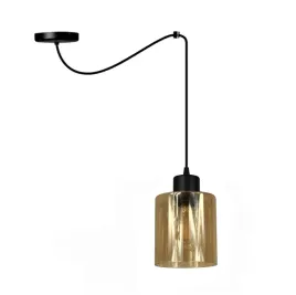 lampa-wiszaca-e27-loft-szklany-klosz-miodowy-led