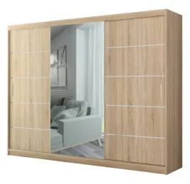 szafa-przesuwna-porto-245-cm-dab-sonoma-trzydrzwiowa-z-lustrem-pojemna