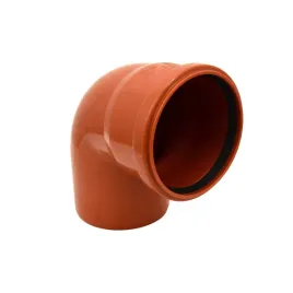 kolano-kolanko-kanalizacyjne-pcv-pp-110-90-pomaranczowe-wysoka-jakosc
