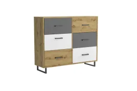 minimalistyczna-komoda-bari-6s-szuflad-wysokie-nogi-loft