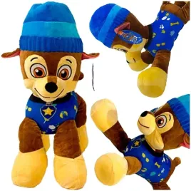 psi-patrol-chase-maskotka-duzy-pluszak-piesek-w-czapce-50-cm-przytulanka