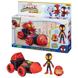 pojazd-spider-man-spidey-drill-spinner-miles-morales-figurka