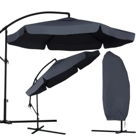 parasol-ogrodowy-35m-skladany-na-wysiegniku-wodoodporny-pokrowiec-grafit