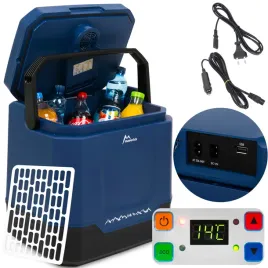 lodowka-turystyczna-35l-samochodowa-12-230-agregat-bluetooth-radio-glosnik