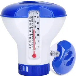 dozownik-na-tabletki-do-basenu-ogrodowego-plywak-do-chemii-termometr-2w1