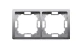 simon-basic-ramka-podwojna-inox-bmr2-21