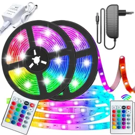 tasma-led-kolorowa-oswietlenie-wodoodporna-5050-rgb-epistar-5m-duzy-pilot