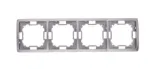 simon-basic-ramka-poczworna-inox-bmr4-21
