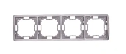 simon-basic-ramka-poczworna-inox-bmr4-21-stan-nowy