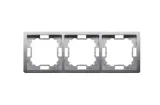 simon-basic-ramka-potrojna-inox-bmr3-21