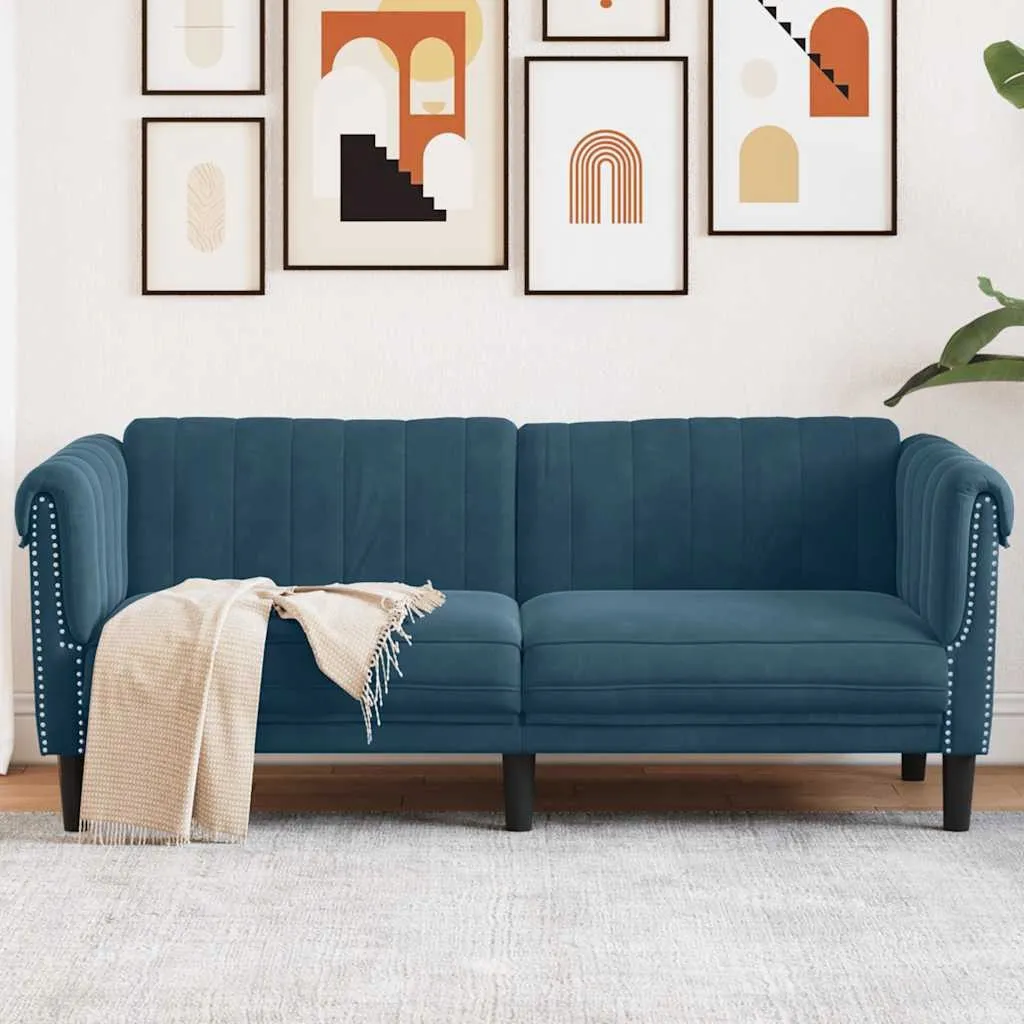 sofa-dwuosobowa-niebieska-aksamit