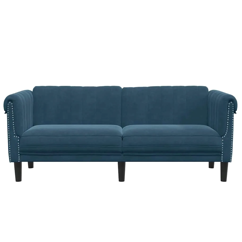 sofa-dwuosobowa-niebieska-aksamit