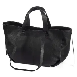 polska-torebka-damska-shopper-bag-czarna-duza-torba-miejska-na-ramie-worek