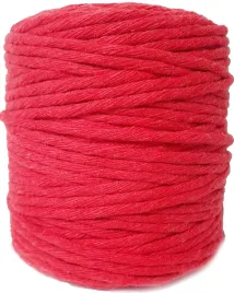 sznurek-bawelniany-do-makramy-czerwony-100m-5mm