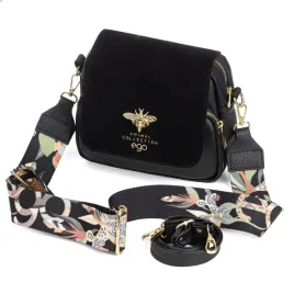 torebka-damska-listonoszka-ego-kolorowy-pasek-na-ramie-phone-bag-czarna