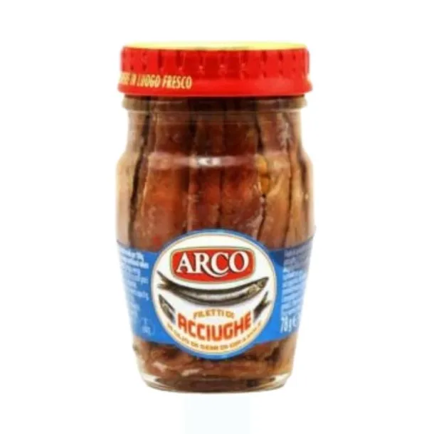 Anchois sardeli filety w oleju - oryginalne włoskie aromatyczne