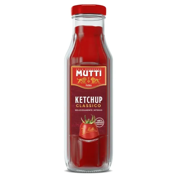 Ketchup włoski Mutti super skład i smak bez konserwantów szklana butelka