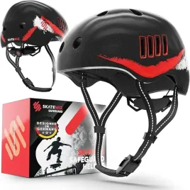 kask-dzieciecy-skatewiz-s-czarno-czerwony-do-jazdy-na-rowerze-i-desce