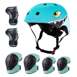 kask-rowerowy-dzieciecy-skate-helmet-niebieski-rekin-s-51-54-cm