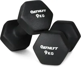 athlyt-neoprenowe-obciazniki-do-hantli-2-x-9-kg-czarne
