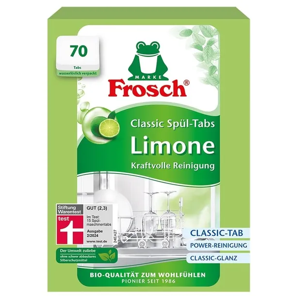 Frosch Classic limonkowe 70szt