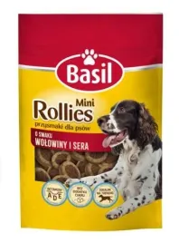 basil-przysmaki-dla-psow-mini-rollies-wolowina-z-serem-140g