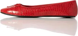 find-plaskie-baletowe-balerinki-damskie-36-eu-czerwone