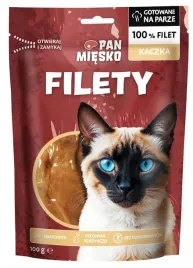 pan-miesko-przysmak-dla-kota-filety-kaczka100g