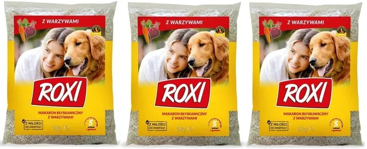 ROXI MAKARON Z WARZYWAMI DLA PSA 5kg X 2 SZTUKI