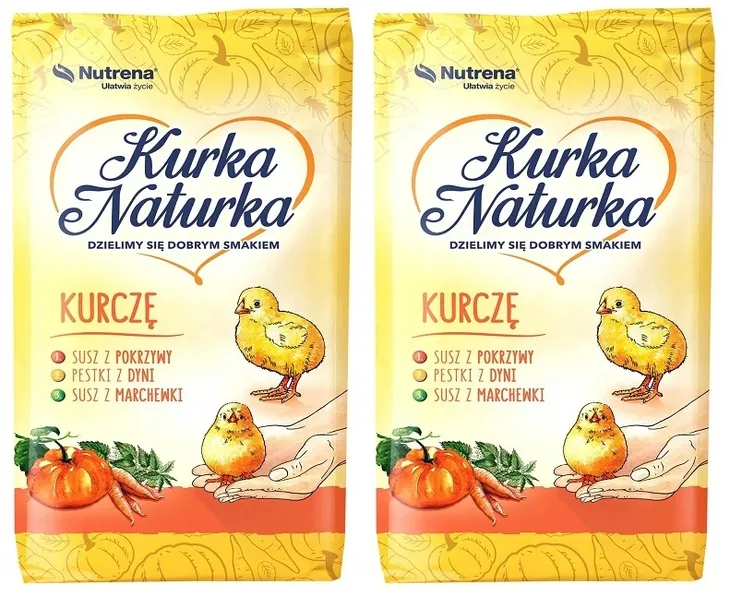 Pasza DLA KURCZĄT Kurka Naturka 10kg KRUSZONKA Karma