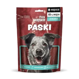 przysmak-dla-psa-pan-miesko-paski-kaczka-100g