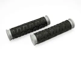 chwyty-rowerowe-gumowe-gripy-mtb-clarks-125mm-85g-czarno-szare