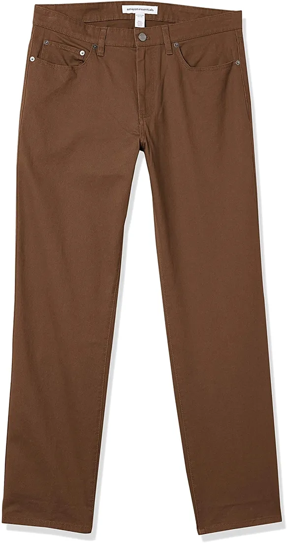 meskie-spodnie-amazon-essentials-brazowy-31w-34l
