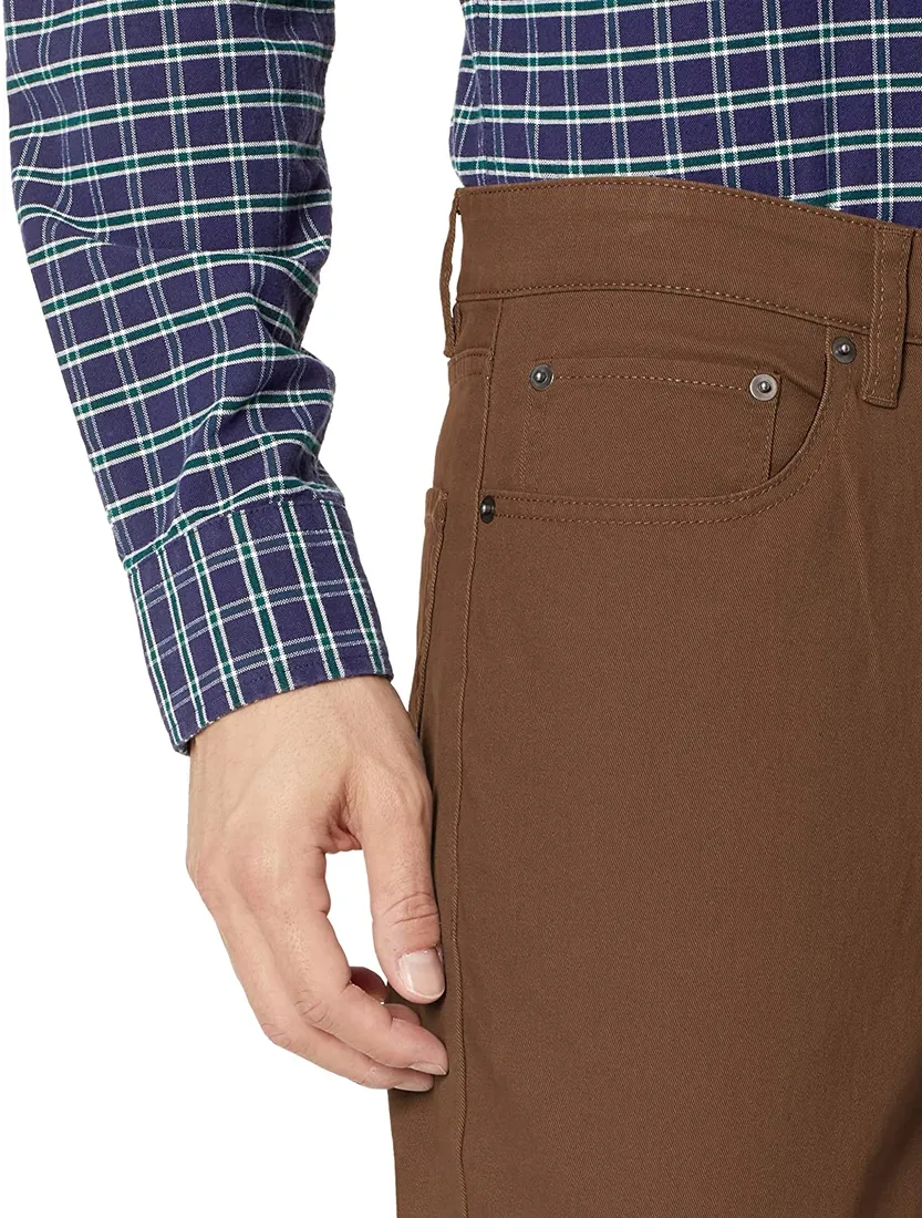 meskie-spodnie-amazon-essentials-brazowy-31w-34l-stan-nowy