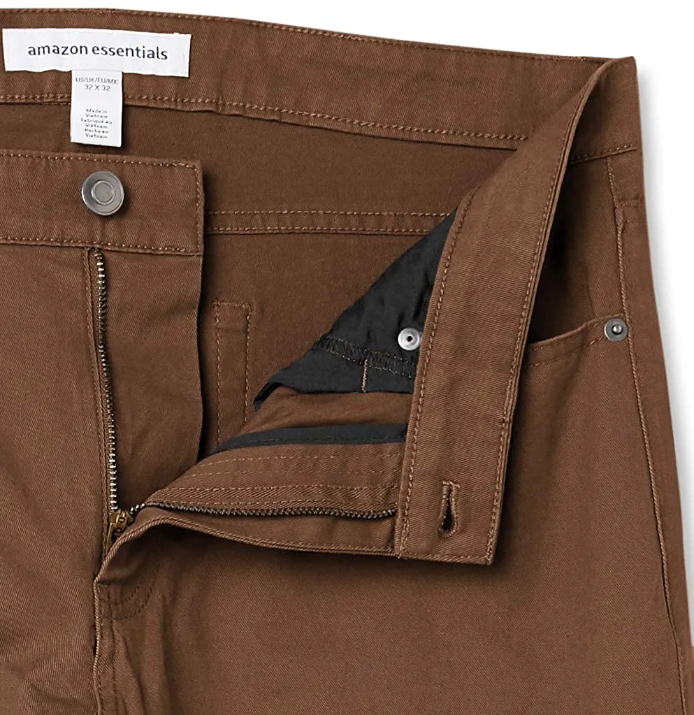 meskie-spodnie-amazon-essentials-brazowy-31w-34l