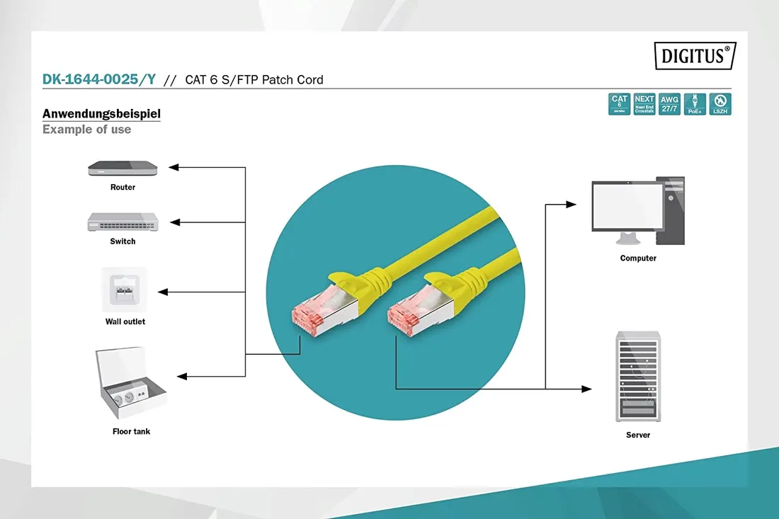 kabel-sieciowy-patchcord-kat-6-s-ftp-digitus-zolty-stan-nowy