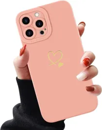 rozowe-etui-do-iphone-13-pro-6-1-zlote-serce-love