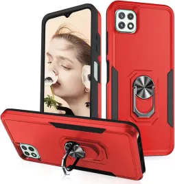 etui-do-samsung-galaxy-a22-5g-czerwone-twarde-z-podstawka-a226b-a226brn
