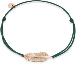 zielona-bransoletka-pioro-srebro-925-pozlacana-rozowym-zlotem-prezent-boho