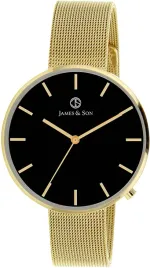 james-and-son-men-s-watch-jas10043-103-meski-zegarek-czarno-zloty
