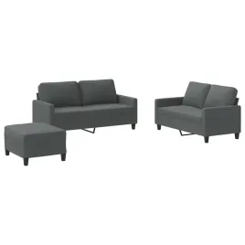 sofa-wypoczynkowa-2-osobowa-ciemnoszara-138x77x80-cm