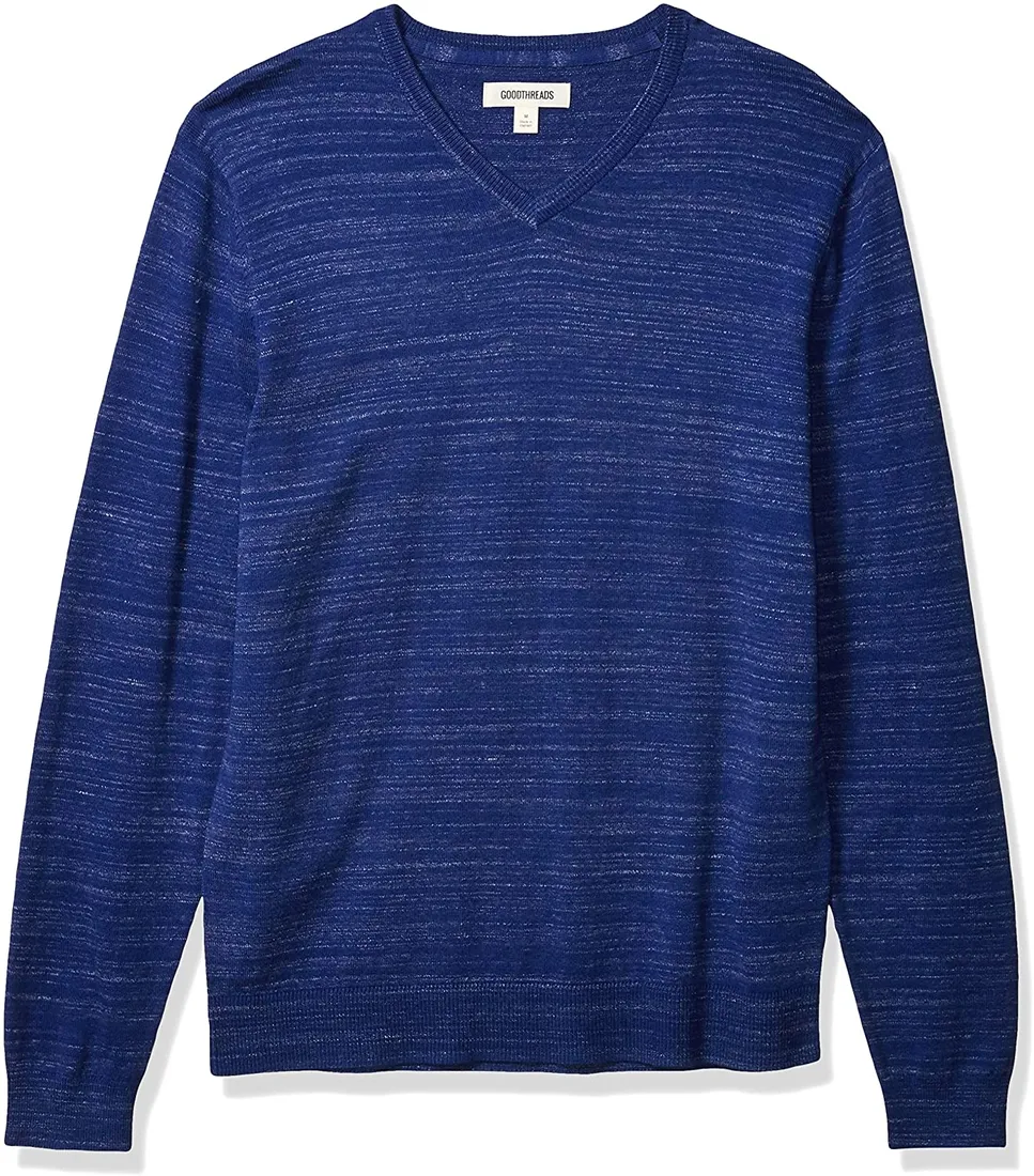 goodthreads-meski-sweter-pulower-niebieski-s